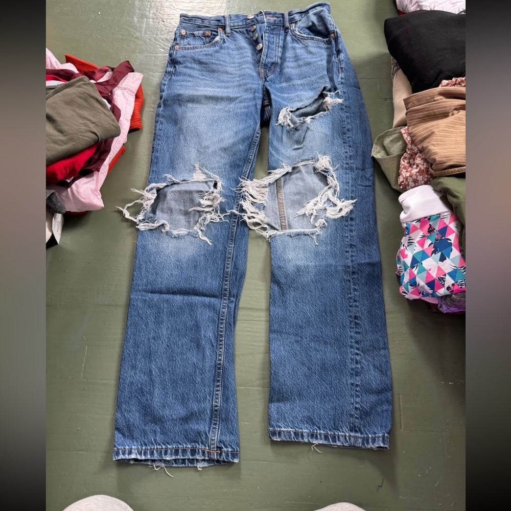 American eagle size 4 jeans worn twice